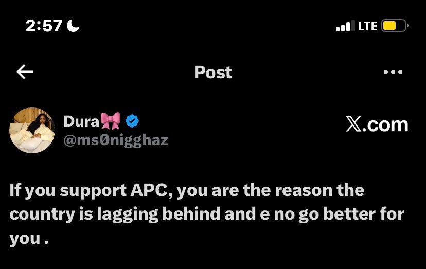 sheiskayda's tweet photo. from saying this to hosting a space about how Tinubu would win the 2027 election is wild... https://t.co/zZV3ZqQdlu