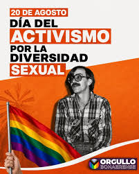 argefemerides's tweet photo. #Undiacomohoy en Argentina se celebra el Día del Activismo por la Diversidad Sexual. 

Se conmemora un 20 de agosto porque un día como hoy en 1996 falleció el activista por los derechos LGBT, Carlos Jáuregui. https://t.co/Yem9C1lAFR