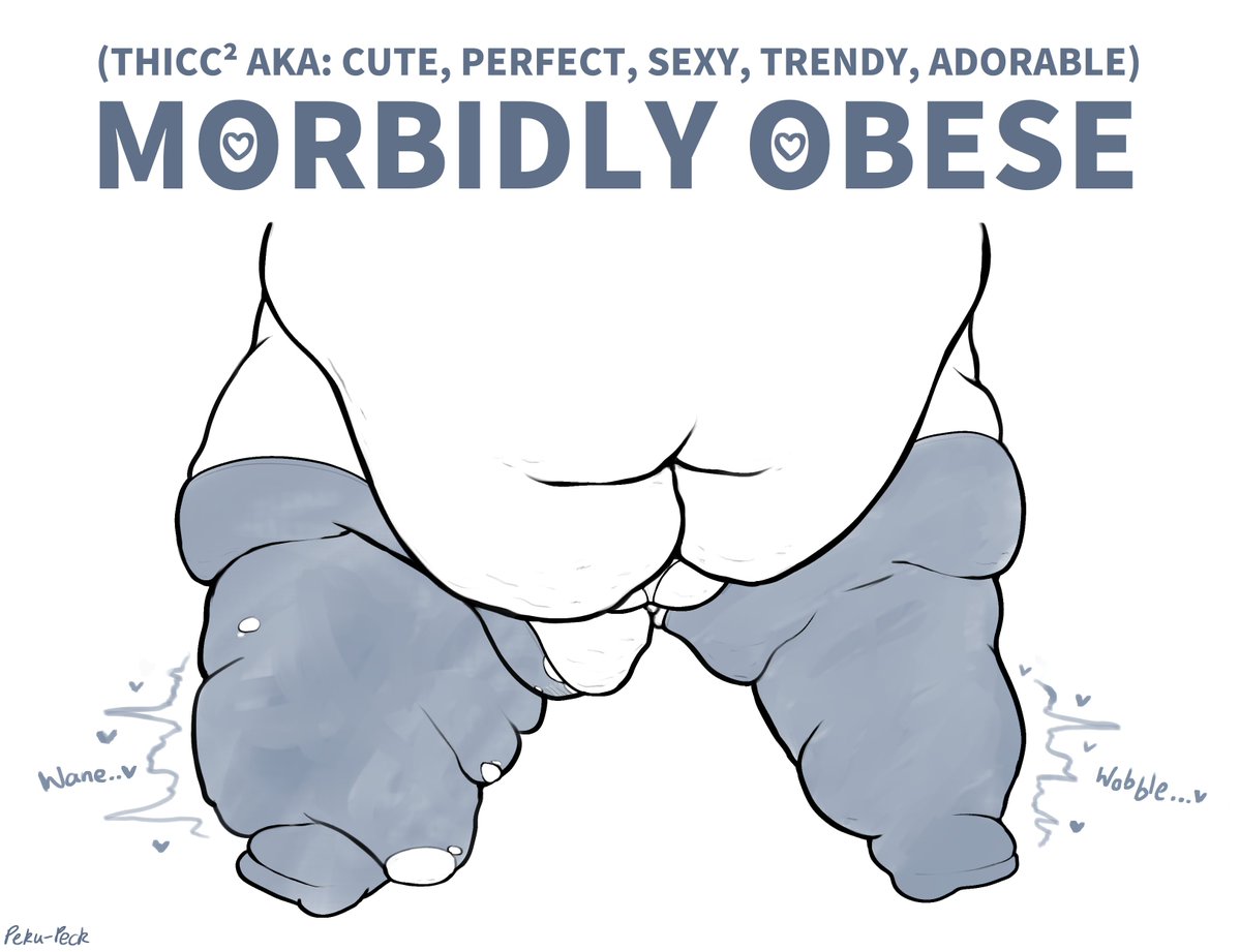 Peku_Peck's tweet photo. I think this is my favourite!

 I honestly think EVERYONE should strive to have their body to be "thicc²"! https://t.co/E9oHWR3pcg