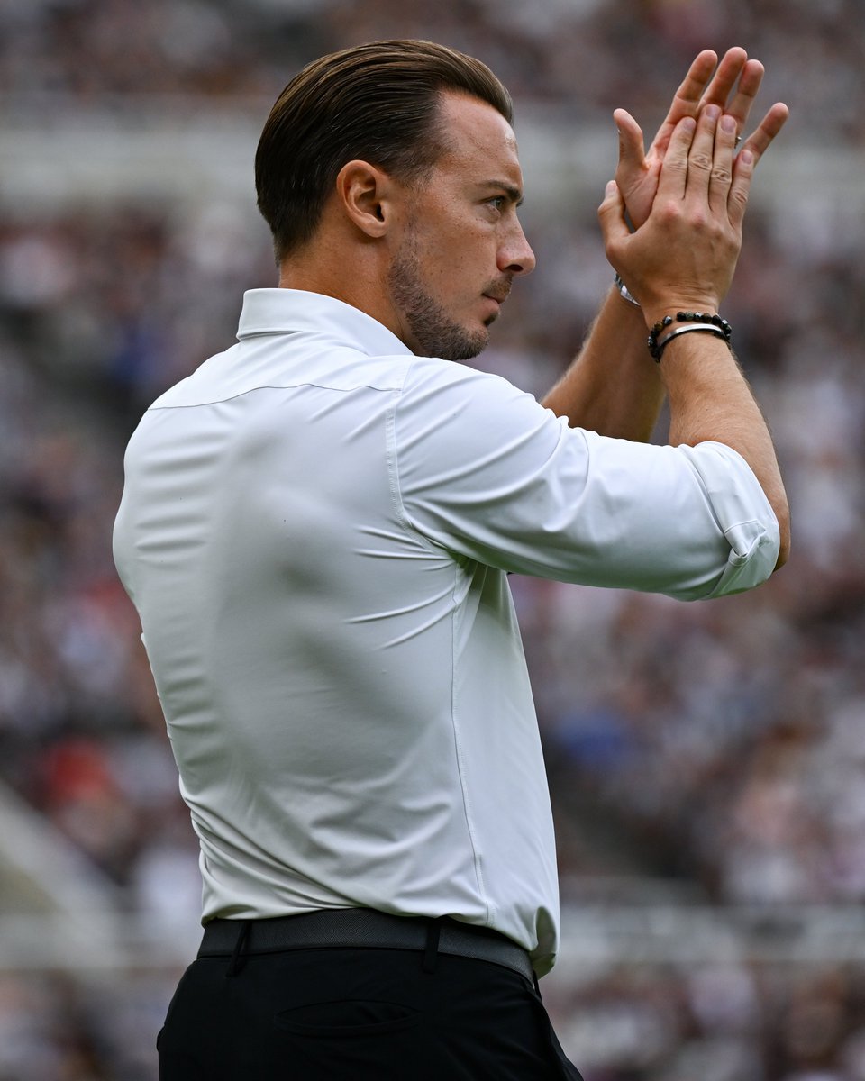 NUFC's tweet photo. Matthias Jaissle's message to supporters ahead of Sunday:
"Have belief, be consistent in their approach, how they support us. I am a big fan of what I have seen already. The togetherness, all in it together, that is the biggest message to them and that could be the biggest benefit this season."