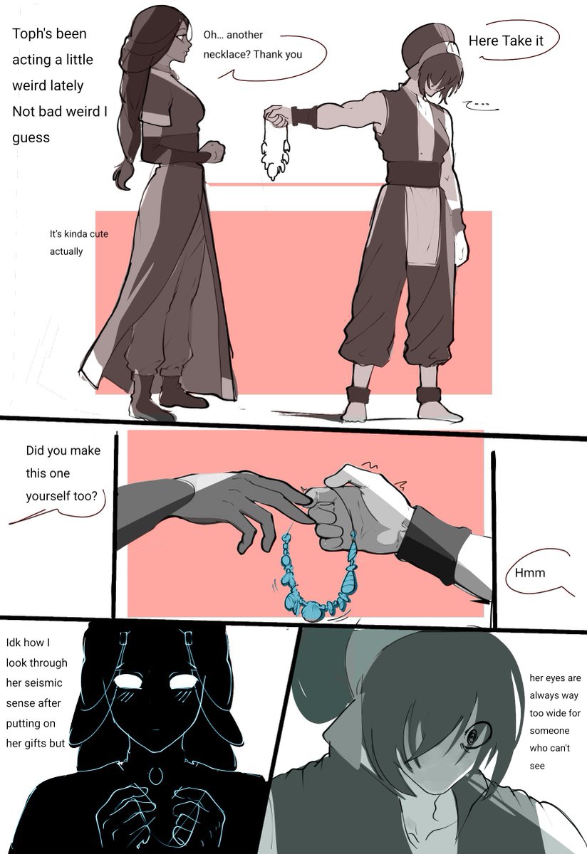 MeoMeo137145's tweet photo. Quick Katoph break between work cuz I need it
#AvatarTheLastAirbender #ATLA  #toph #katara #katoph https://t.co/o25pP64DLe