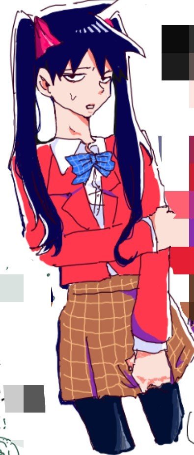 4whjx's tweet photo. 我慢できず絵チャ参加してしまった…ありがとうございました!!😭こちらツインテールづくしの女装絵です!! https://t.co/BtQH4kFpIV