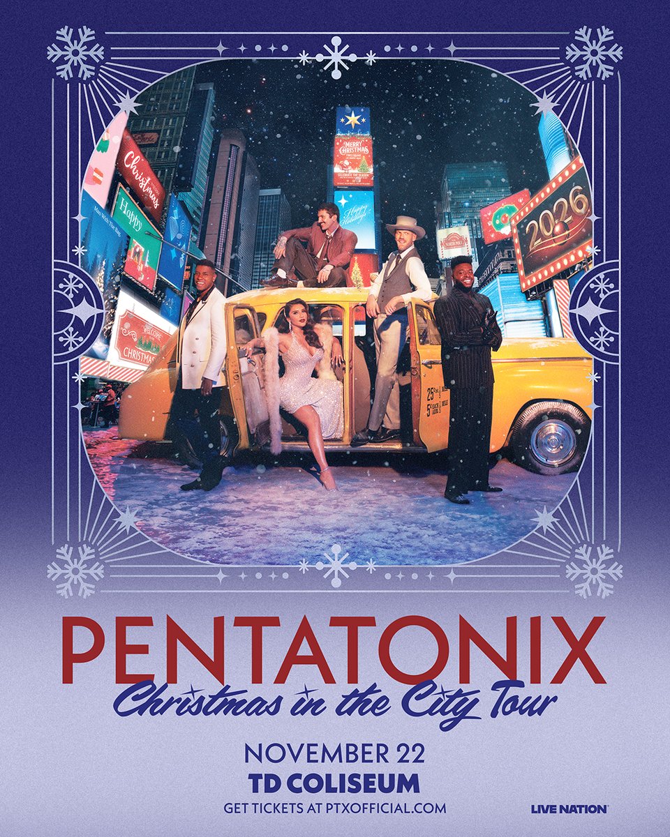 CHYM967's tweet photo. 🎄✨ Christmas is coming early on CHYM 96.7!

Want to see Pentatonix live at TD Coliseum on November 22? 🎶

All you have to do is listen to Adele! When you hear the cue, text us at 967-967* for your chance to win tickets! 🎄🏙️

*Standard text and data rates apply. https://t.co/hMnxoXQsAn