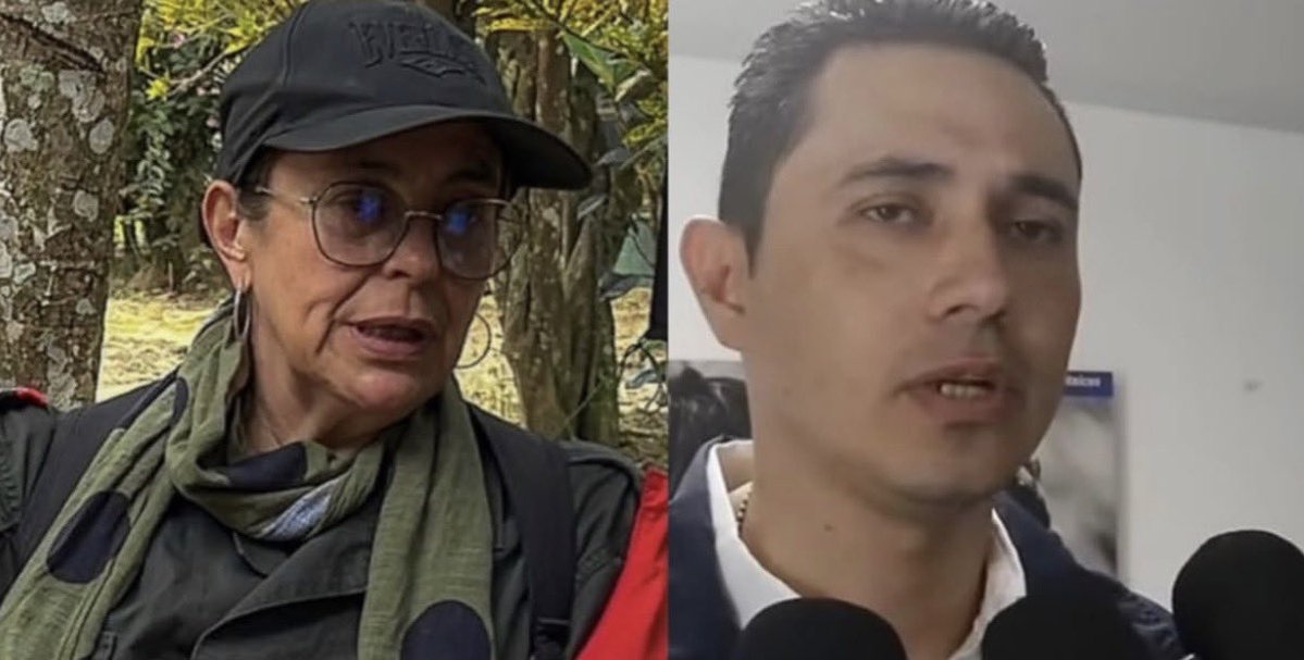 SALVARANM's tweet photo. 🚨 | URGENTE:

El Defensor del Pueblo de Ocaña Ever Jesús Pallares Baena resultó siendo el sobrino de la criminal Alias Silvana Guerrero, comandante del Frente de Guerra Nororiental del genocida Ejército de Liberación Nacional. https://t.co/9MOkw3L7dh