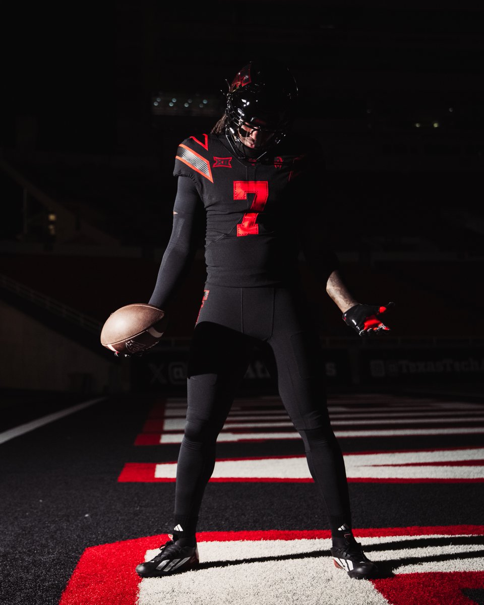 TexasTechFB's tweet photo. The @PatrickMahomes "Let's Ride" uniform 🐴

Debuting 9•18•26

#WreckEm x @adidasFballUS https://t.co/g3aM4pPrlU