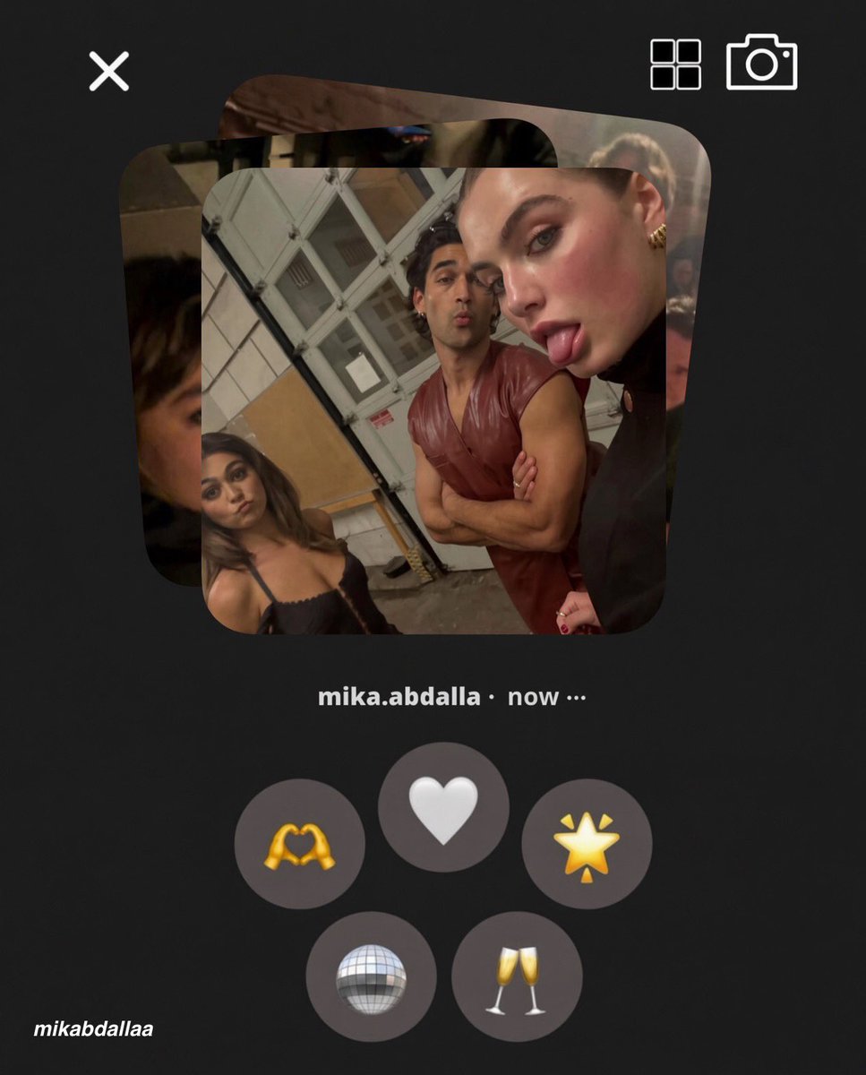 mikabdallaa's tweet photo. POV: Mika via instants https://t.co/i1yW4SOykH