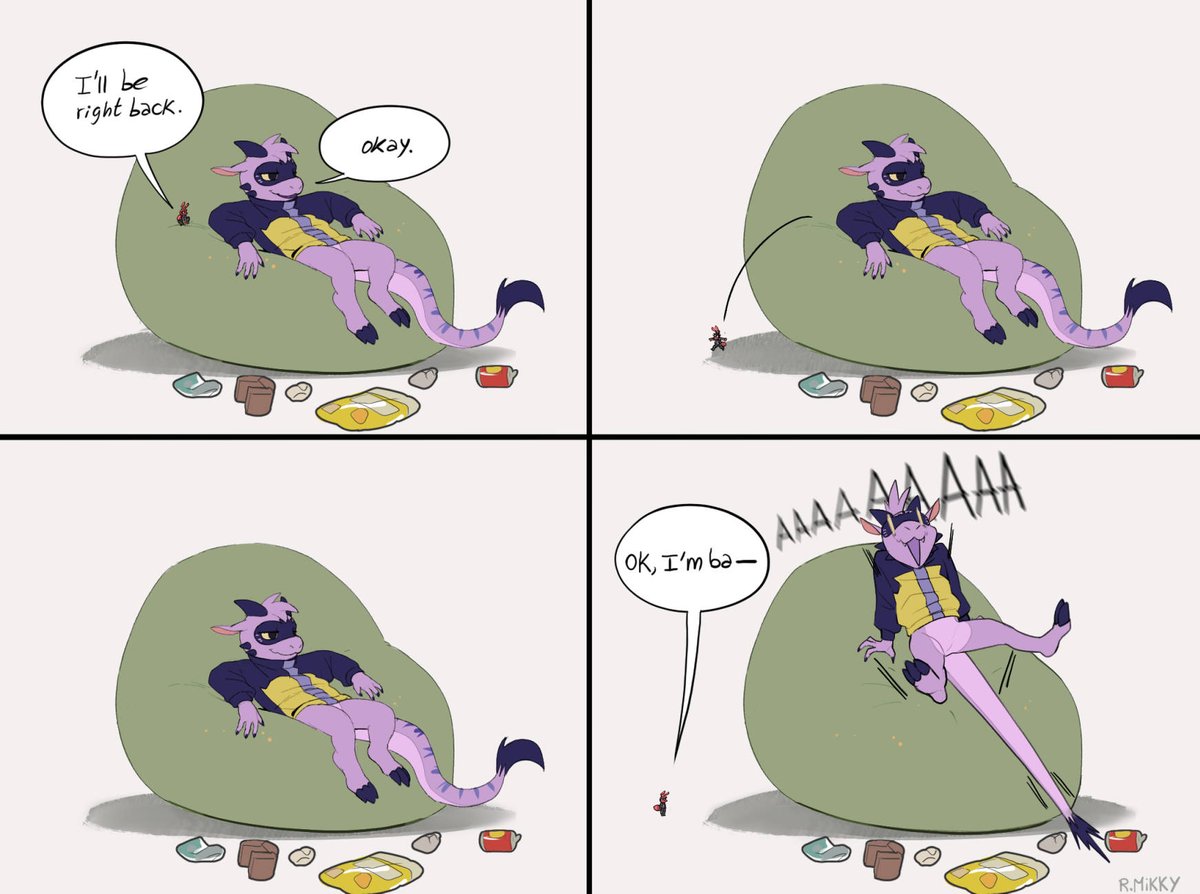 RMikkyart's tweet photo. I get scared easily https://t.co/aFSE8K8RFw