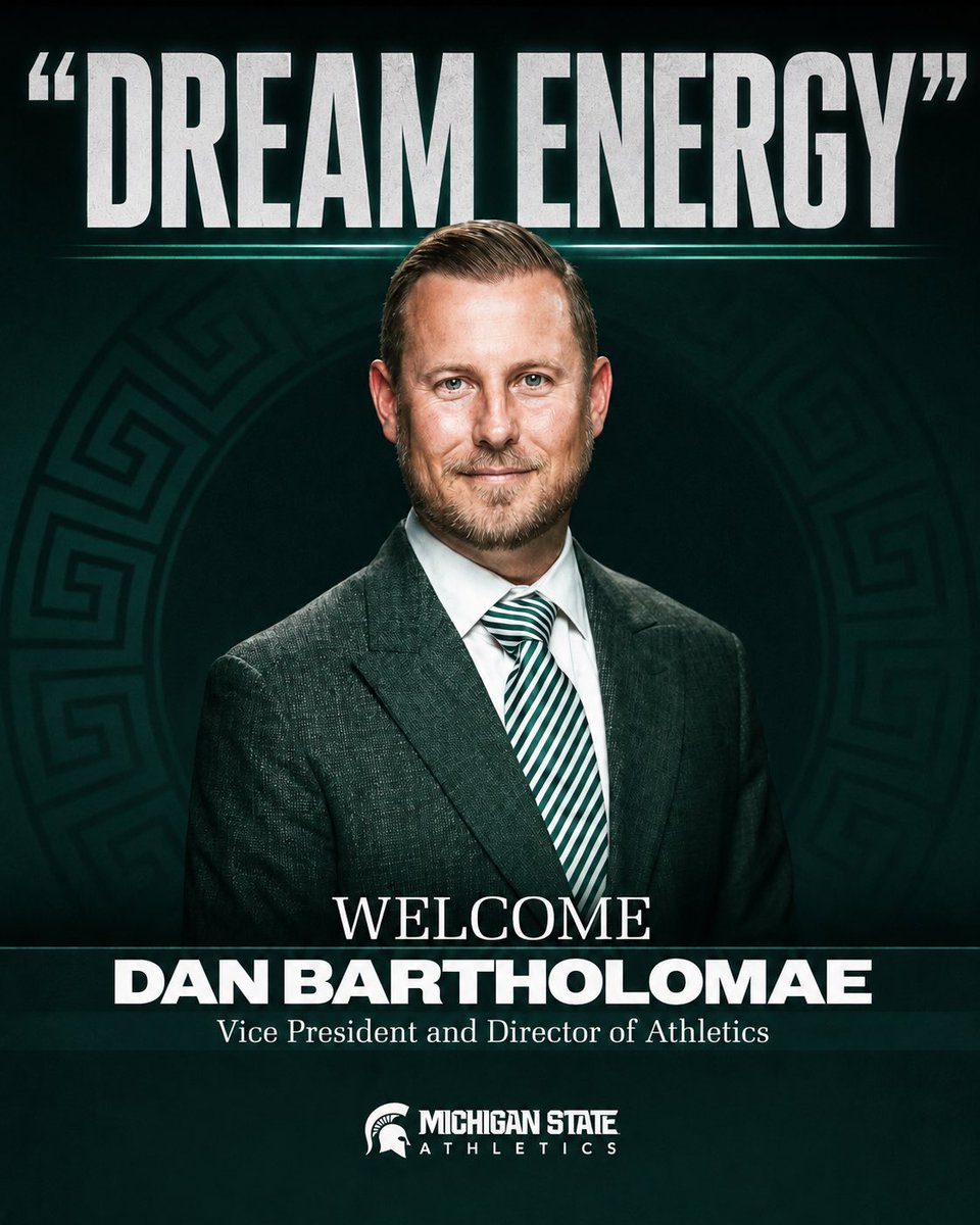 adamsbrown15's tweet photo. Welcome to Michigan State University @danbart3  #DreamEnergy #GoGreen https://t.co/g2N3lvDGrl