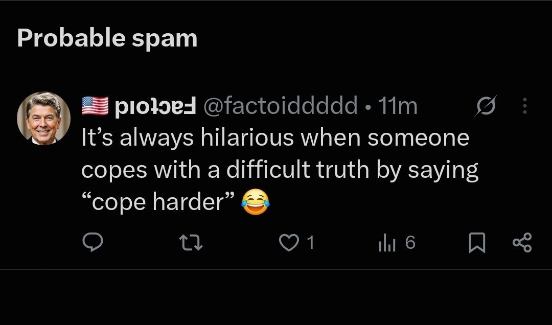 Brandonk223's tweet photo. @factoiddddd @Sam_Berninger @the_matt @PpollingNumbers Not sure why you showed up as possible spam. https://t.co/2cJbX11cgl