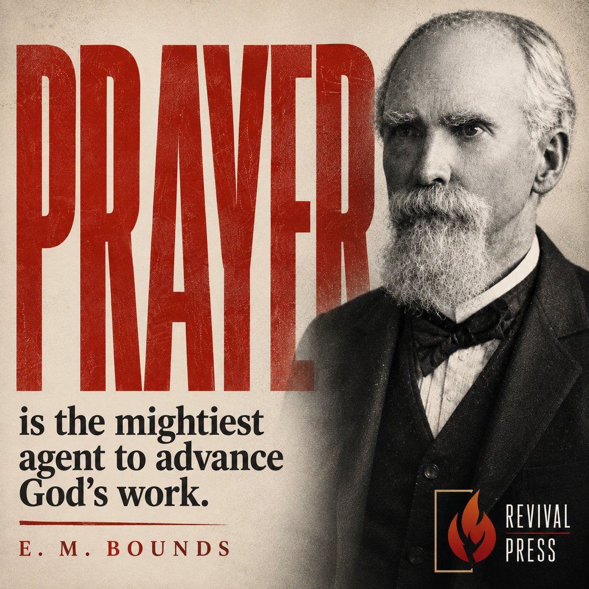 revivalpress's tweet photo. Prayer is not powerless. It is one of the mightiest forces God has given His people. Rediscover a life of earnest, believing prayer in E. M. Bounds’ classic The Necessity of Prayer.

https://t.co/YiAEoE0UFS https://t.co/R5QJLgWz7A