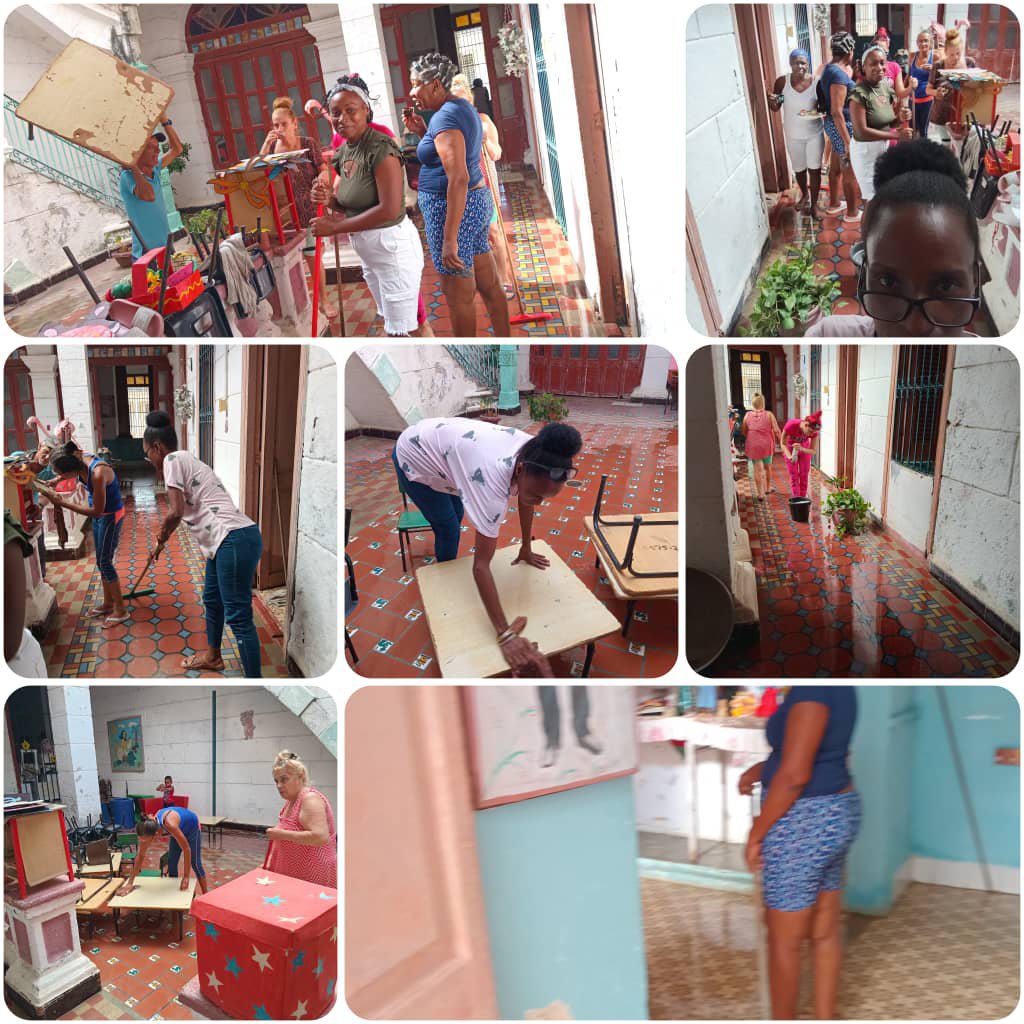 TecnoeduM's tweet photo. #EducaciónMayabeque
#CubaMined
A pesar de las dificultades, los centros educacionales en #Mayabeque se preparan con entusiamo para el incio del curso escolar. #CubaNoEstáSola https://t.co/DMfRW1o7Qw