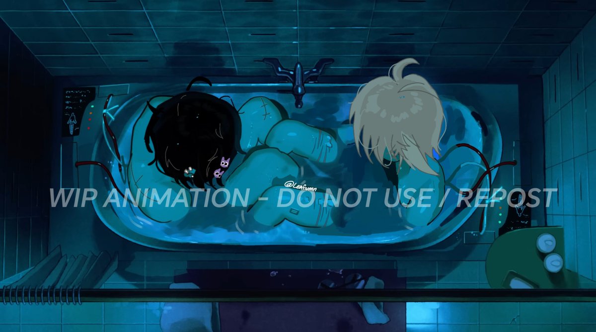 leafumn's tweet photo. Karma wip animation for my oc (light haired) + my friend's (black haired)
🚫 DO NOT USE IT FOR AI. Do not steal the art without my permission, trace or repost it without credit 🚫
It's our ocs as well... :(
Last pic is reference for the next post/art
#ocdrawing #leafumnoc #alsnt https://t.co/lkEcM238HX