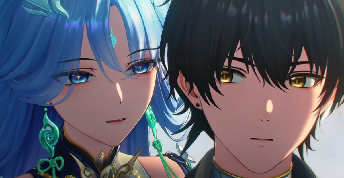 sarapech2's tweet photo. Notice how she canonically is uncomfortable around Hsin

But completely trusting and intimate with rover?

Noticing... https://t.co/3qZ5JzyPTv