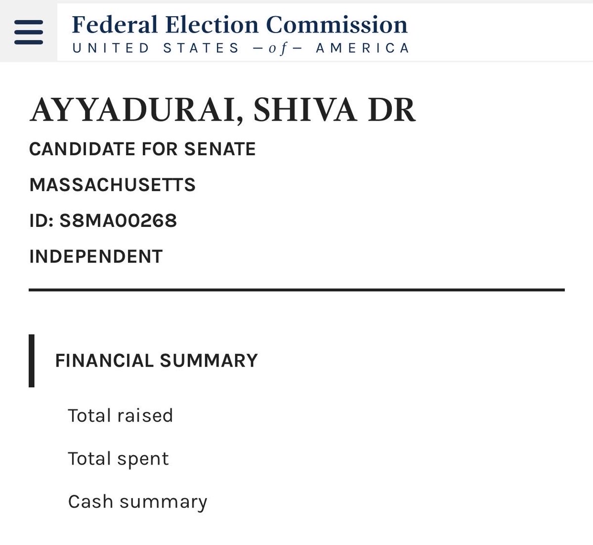 va_shiva's tweet photo. Massive POLITICAL EARTHQUAKE in MA

FEC reports https://t.co/XMTWxwwxF3 MET &amp; EXCEEDED $250K goal to get on PBS DEBATE STAGE on NATIONAL TV - live and streamed.

THANKS to ALL who pitched in!!

Keep donating https://t.co/VPVoqy0L4j. We have til 9/1 for this reporting period! https://t.co/mpYKbf7Rro