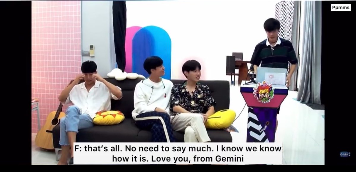 justalesky's tweet photo. Gemini said he’s not a romantic person, but does he remember that he’s allergic to dog fur, yet he still said he would protect Fourth from doggies because Fourth is afraid of dogs😭

THAT’S SO ROMANTIC, @gemini_ti 

#GeminiFourth #เจมีไนน์โฟร์ท  #Gemini_NT #Fourthnattawat https://t.co/ENugWCwi7k