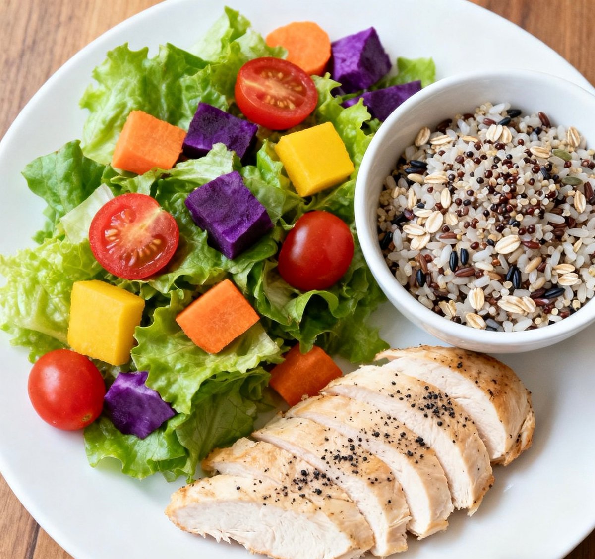 WilliamMacgf7's tweet photo. Simple and delicious 300-calorie lunch: grilled chicken + quinoa + steamed broccoli, balanced macros, perfect for your fat loss journey! Try it today!， https://t.co/B8s1WWUfsA