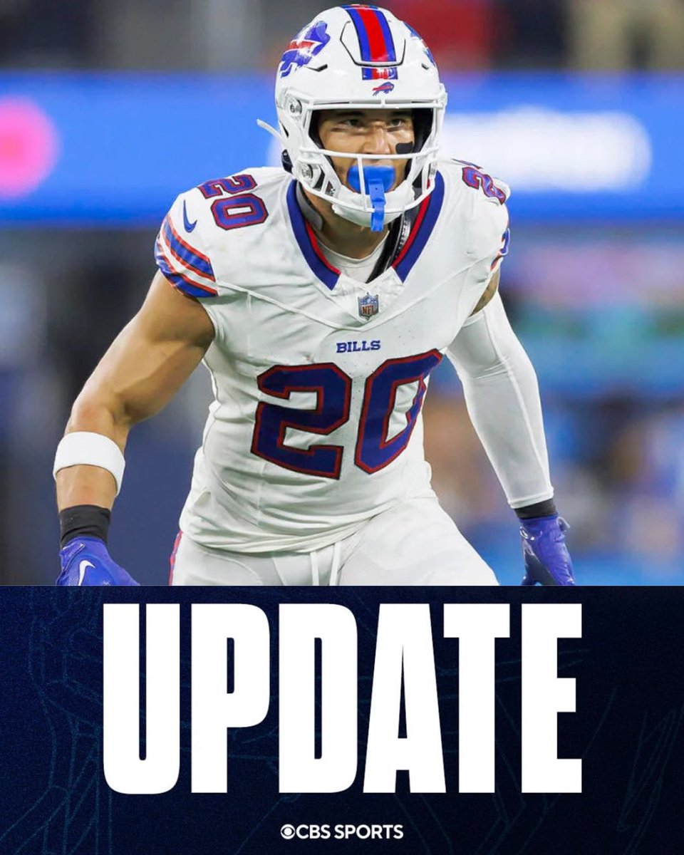 mzenitz's tweet photo. The #Broncos are signing safety Taylor Rapp, sources tell @CBSSports.

Former 2019 second-round draft pick with 72 career starts, 488 career tackles and 12 career interceptions. Was a starter for the Bills last year prior to a season-ending injury. https://t.co/I6yLmKBJFa