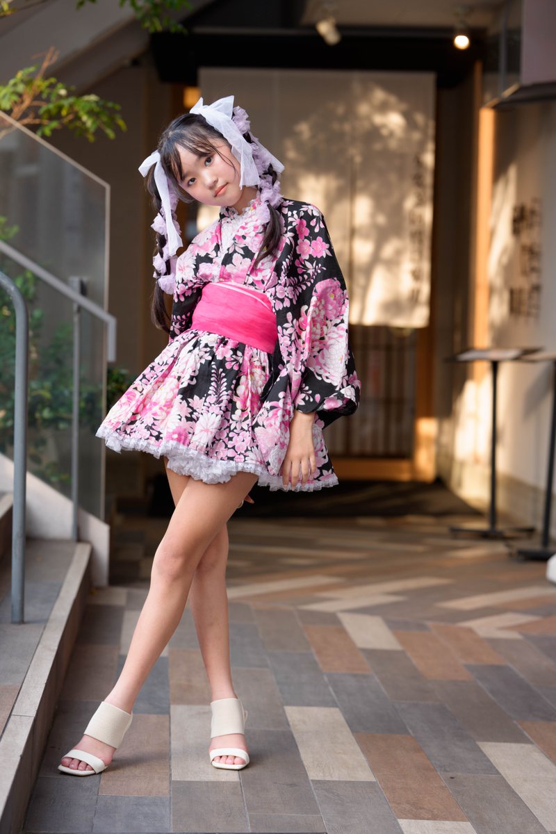 ❤︎浴衣ドレス❤︎ぴんく❤︎1回着用品 かつみん🐻🧡 on X: 