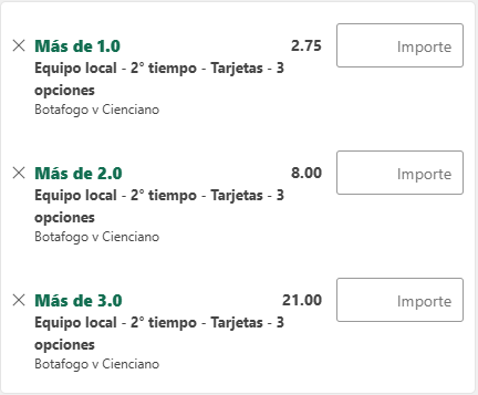 _odds_on_fire's tweet photo. En donde no le salgan las cosas al botafogo y se empiece a acabar el tiempo empezaran las peleas y tarjetas 

#Libertadores #Gambling𝕏 https://t.co/KabDulqqe5