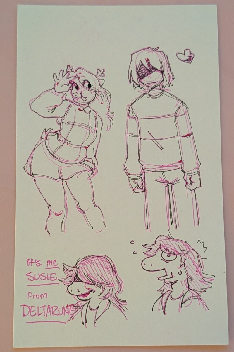 99centmilk's tweet photo. I know nothing about Deltarune aside from the fact that Noelle is a cutie https://t.co/CNbCYDiVjF