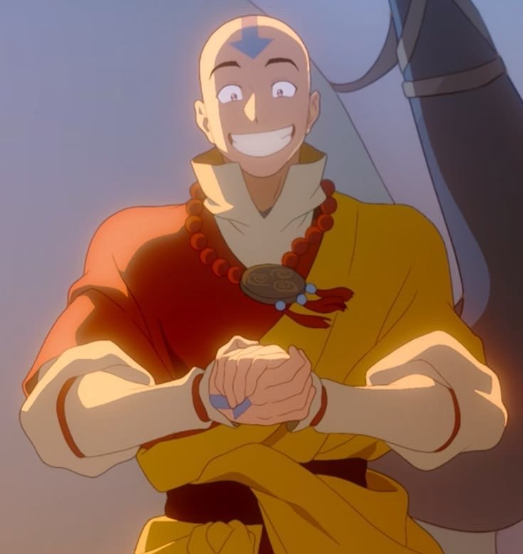 AANGTRUTHER's tweet photo. i love when Aang smiles with all his teeth, he really is joymaxxing https://t.co/kmaWQEXcpA
