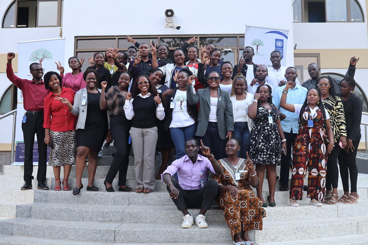 UNDPUganda's tweet photo. Women, girls, and youth in Uganda are on the frontlines of the climate crisis, bearing its harshest impacts, yet leading in finding solutions. 

Today marks a milestone with the launch of the Uganda Environmental Human Rights Defenders (EHRDs) Network to unite voices, strengthen advocacy, and drive climate justice.  The EHRDs Network will connect defenders across regions and movements to amplify collective action and champion a shared Eco-Solidarity agenda.  

#FundingWindows
#SDGs
#ClimateJustice
