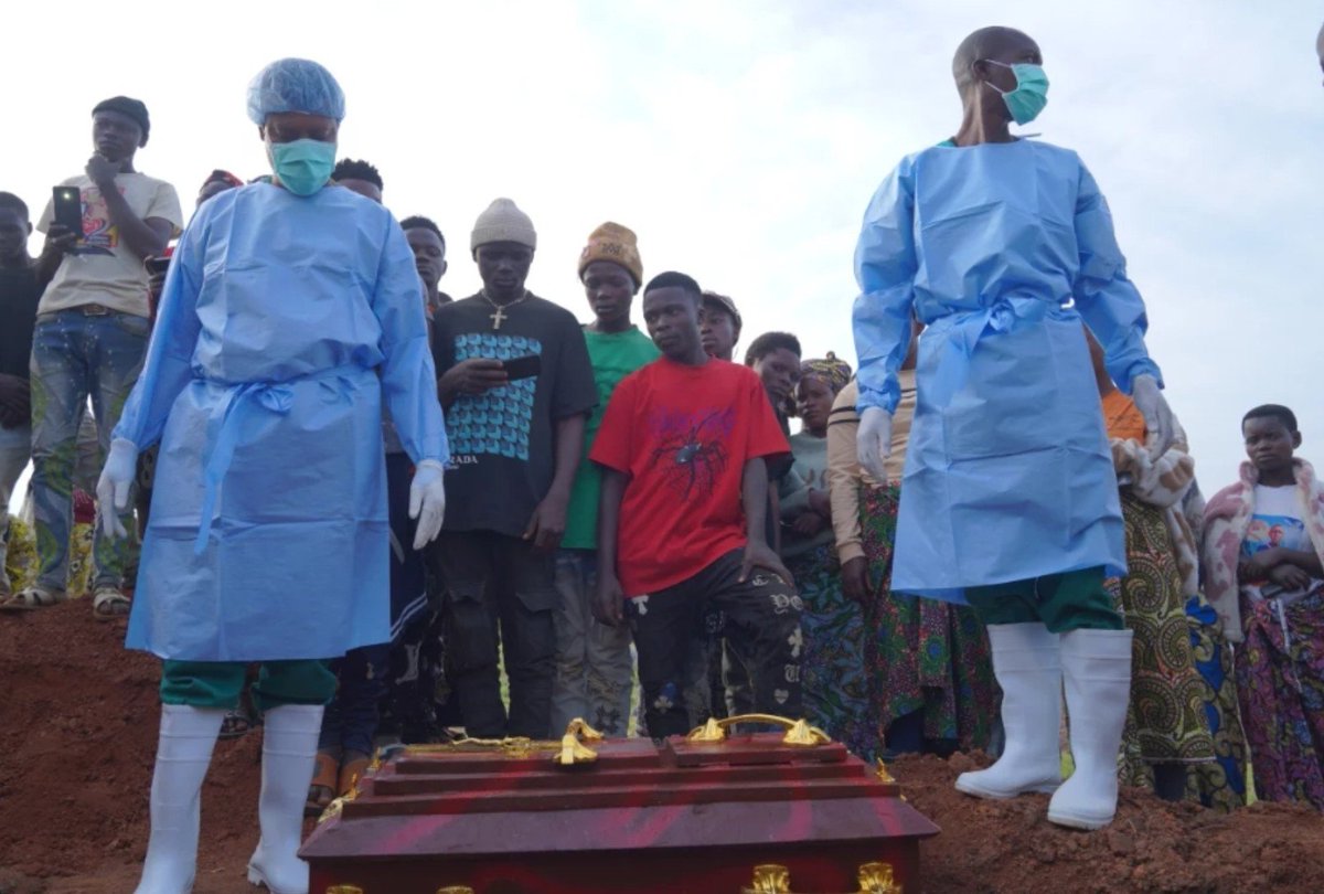AndreaPasmay's tweet photo. La República Democrática del Congo (RDC) está haciendo frente al peor brote de #ébola de su historia, que deja 2.476 muertes confirmadas y 5.208 contagios. https://t.co/wyOdl7NVZH