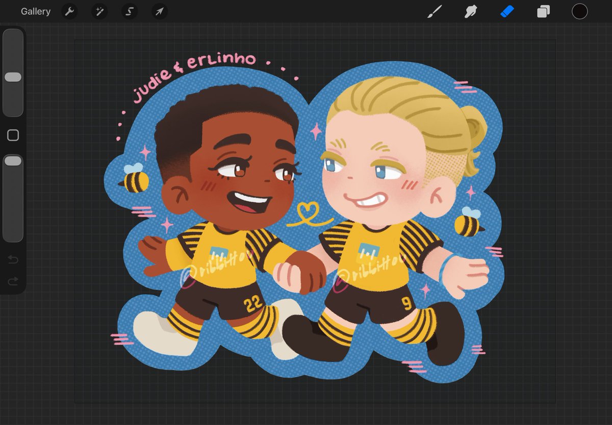 ribbittoo's tweet photo. two bumblebees 🐝  #haalingham https://t.co/SKyE6HP9Yr