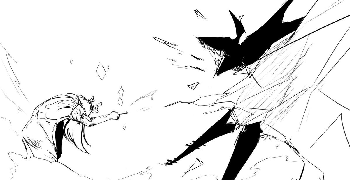 Ordin3578's tweet photo. #WIPㅤ #deltaruneㅤㅤㅤ Noelle vs The Roaring Knight Fanart. Will probably finish one day https://t.co/r00IycDzUl
