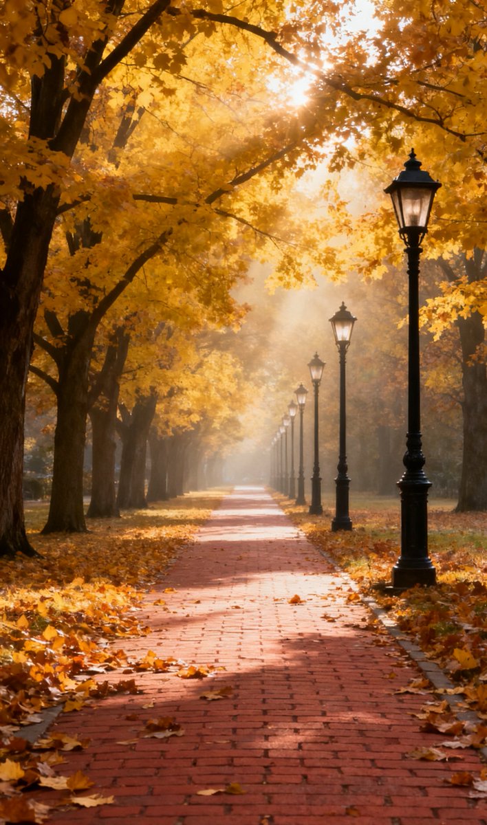 meta5656's tweet photo. Sunny autumn breeze u0026 golden leaves make the perfect afternoon! https://t.co/BYFvdw35qO