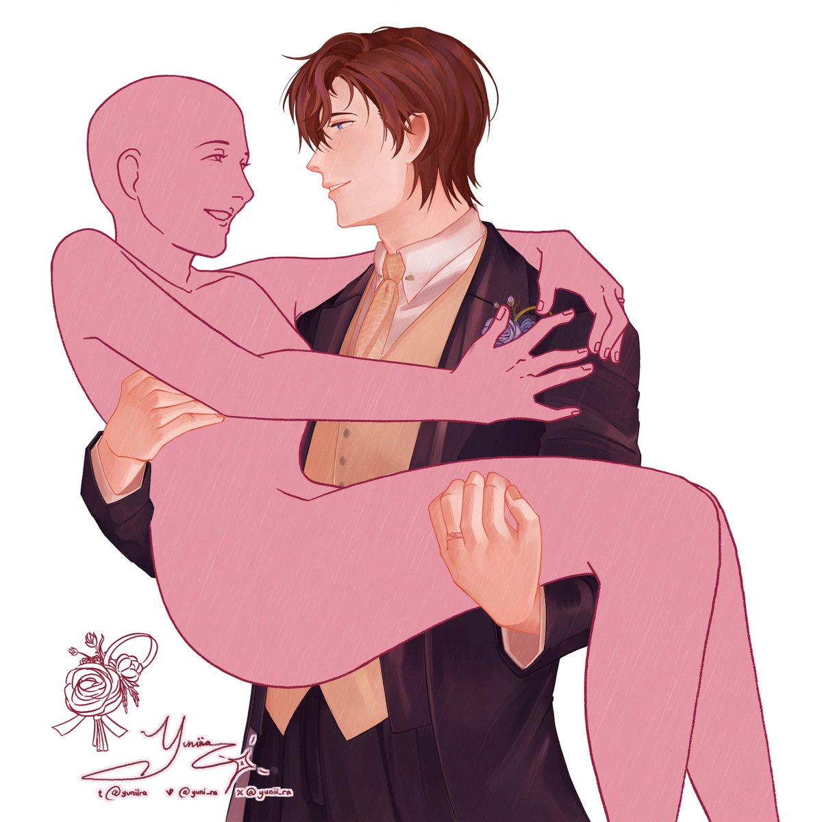 yuniii_ra's tweet photo. The boys are here! Finally finished their YCH bases! 

[check out comments for details! ↓]

#TearsOfThemis #未定事件簿 #MariusVonHagen #VynRichter #LukePearce #ArtemWing #FANART https://t.co/YrYdKCQp6v