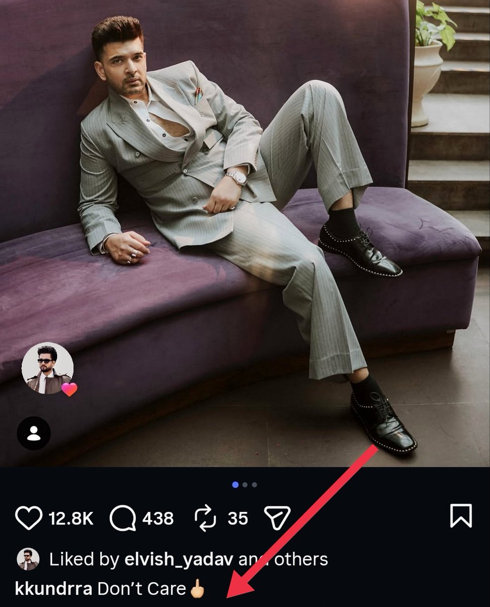 ElvishArmy_X's tweet photo. Karan Kundra Bhi Elvish Bhai Ka Support Krte Huye..?
Kundra Bhai Ne Option Me :- Don't Care
Ab Teja Ke Supporter Ko Mirchi Nhi Lg Rhi Hai Kya..?
Kaha Gye Sb Koi Dikh Nhi Rha Hai...?
#KaranKundra #ElvishYadav #ElvishArmy #TejasswiPrakash @itsmetejasswi @kkundrra #VoteforSimar https://t.co/b3icdQcXdh