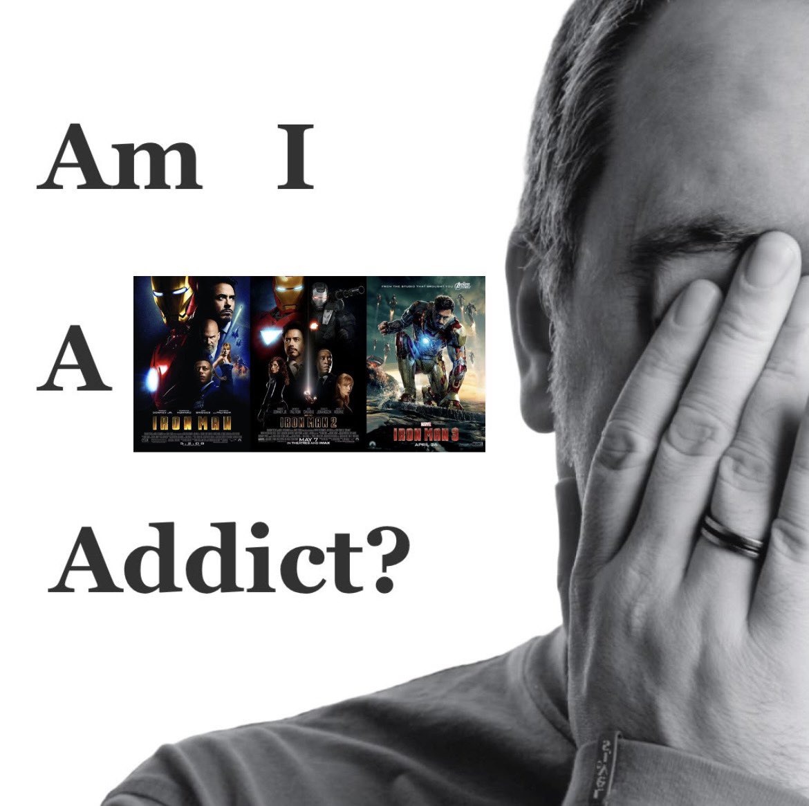 starkwasps's tweet photo. every time I rewatch an mcu movie unrelated to tony the next thing that pops up into my head again is rewatching the iron man trilogy https://t.co/OcWSt2fBxb