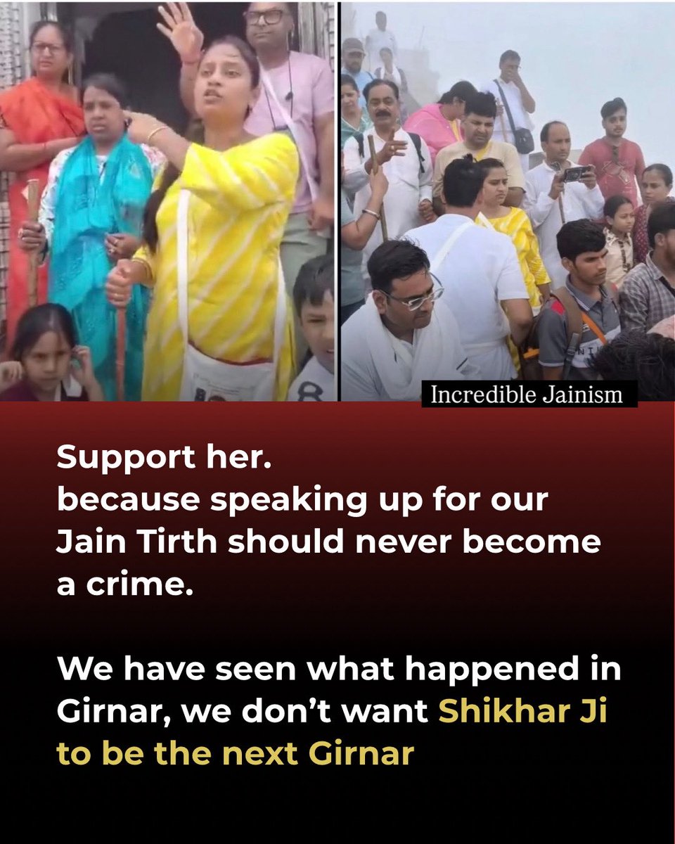 incrediblejaini's tweet photo. We have seen what happened in Girnar and we don’t want Shikhar Ji to become next Girnar https://t.co/b1iBz4fGN9