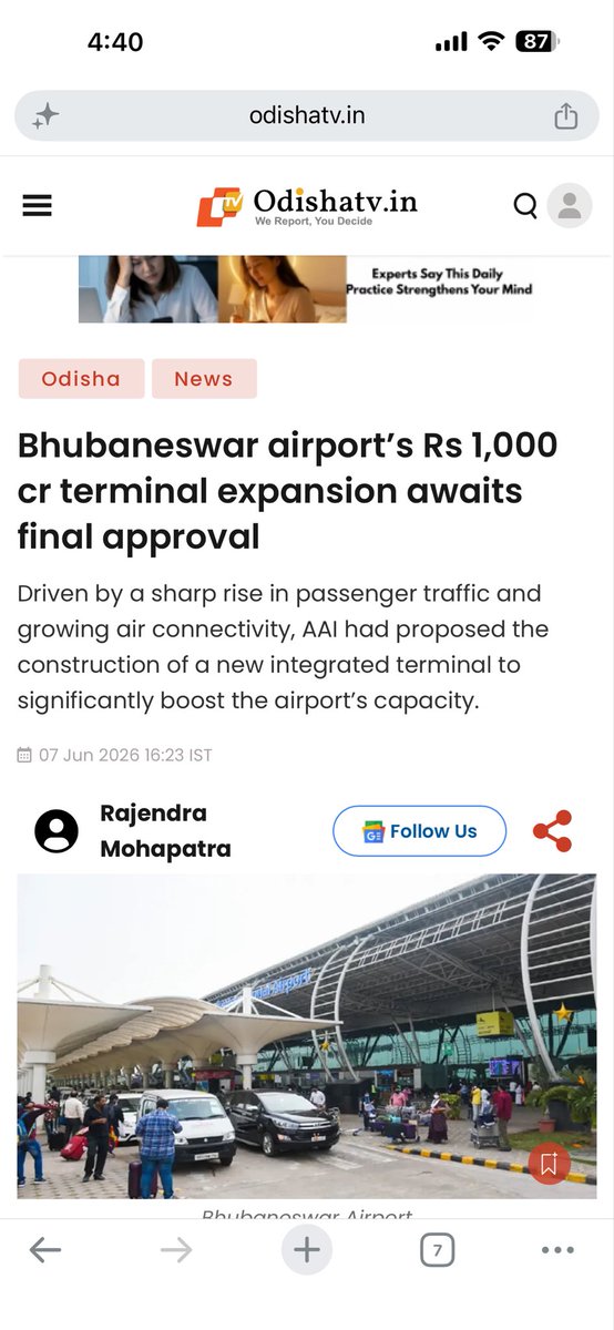 sumanta_swain's tweet photo. Few Mega Projects Odisha need urgently 
🎯T3 BBI
🎯Bhubaneswar Metro
🎯JSG Airport Expansion
🎯Berhampur Airport
🎯Puri Airport
🎯Light Metro at RKL
🎯Puri-BBI-CTC-Paradip rapid rail

@MohanMOdisha @dr_kcmahapatra @PrithivirajBJP @dpradhanbjp @AshwiniVaishnaw @AprajitaSarangi https://t.co/7TDzqUTsSU
