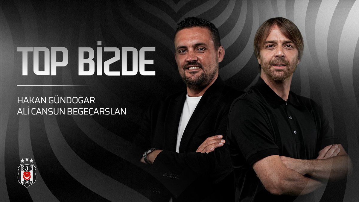 Besiktas's tweet photo. Kauno Zalgiris maçı öncesi, 'Top Bizde' programında Hakan Gündoğar’ın sunumu Ali Cansun Begeçarslan’ın yorumlarıyla canlı yayındayız 👇

🔴 https://t.co/QS31hCV6Iq https://t.co/FxxSEx5O3Q