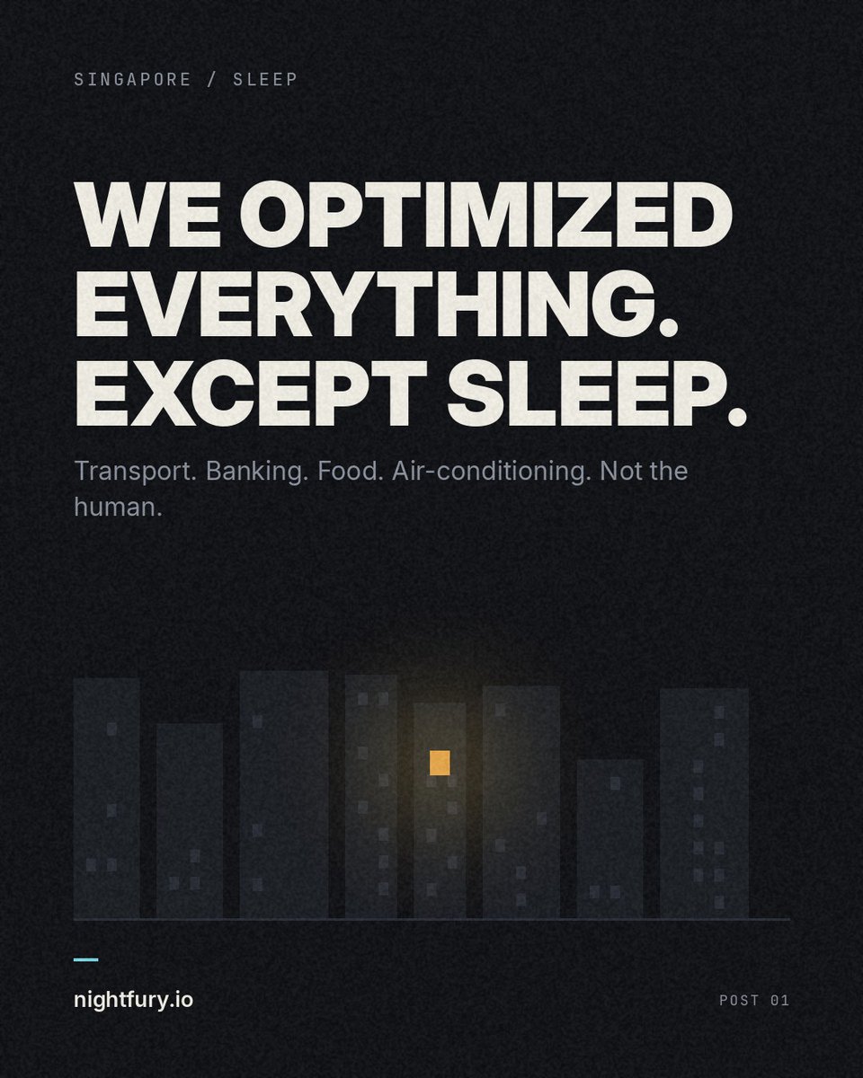 2mavin's tweet photo. WE OPTIMIZED EVERYTHING. EXCEPT SLEEP.
#SleepDeprivation #SingaporeEfficiency https://t.co/tkfErWn7mh