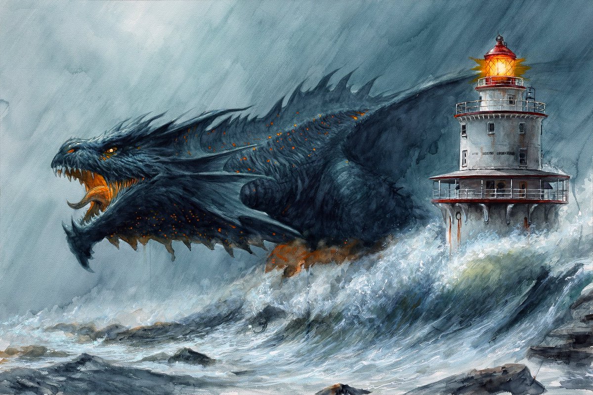 VictorGrasso_'s tweet photo. “Brandywine Shoal Lighthouse, 38° 59’ 10.9” N 75° 6’ 48.7” W, 1914, Delaware Bay”
Watercolor on paper
24” x 36”
THE SEA HAS TEETH OPENS Now through September 8, JAWBONE GALLERY in Cape May
#CapeMay #BrandyWineShoalLighthouse #DelawareBay #watercolorpainting #victorgrasso https://t.co/LJoUDAkyLT