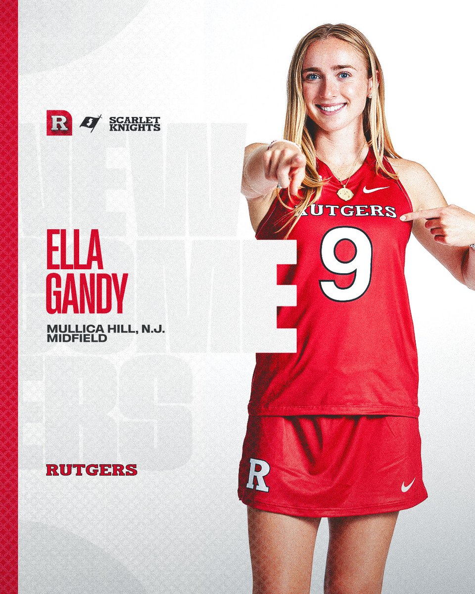 RUFieldHockey's tweet photo. Meeting the #RUFH newcomers as we are 8 days from game day!

New Jersey native Ella Gandy was a High School All-American out of Clearview Regional

📰: https://t.co/JD0FZ5bCM1 https://t.co/GeZGevRtdQ