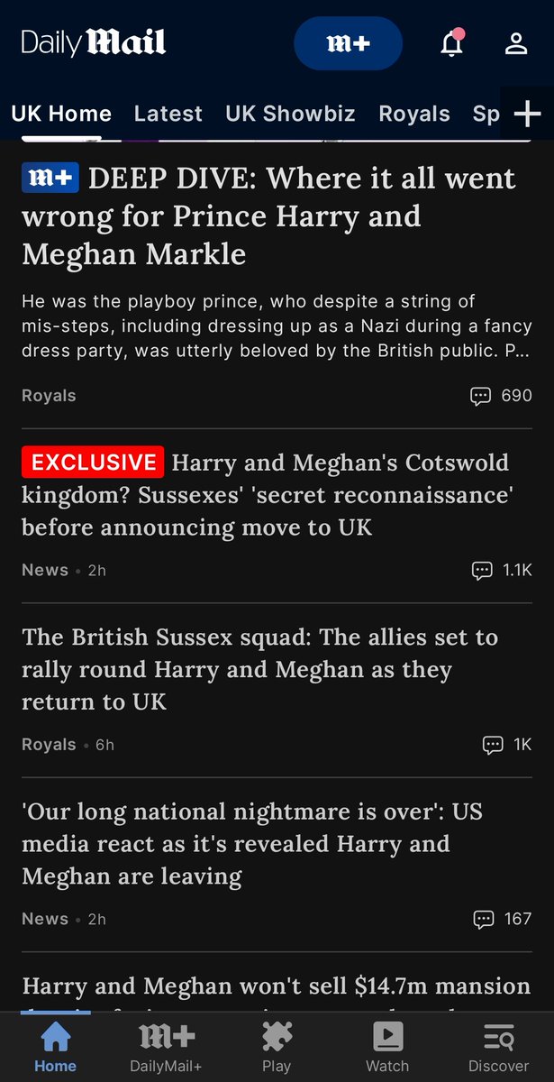 HeatBrando7678's tweet photo. @I_amMukhtar Daily mail app, 1st 8 headlines all about them. Like someone said, started already. https://t.co/2tQLvKGLHb