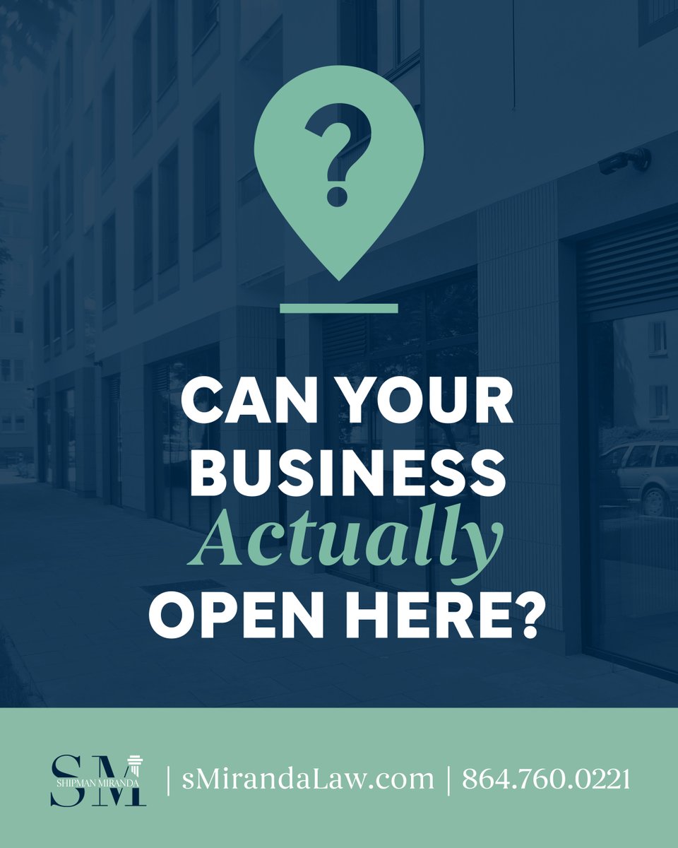 ShipMirandaLaw's tweet photo. Choosing the right location is a key step for any business. If you’re navigating commercial real estate decisions, Shipman Miranda provides trusted legal guidance.

https://t.co/SO2PNLom28

#ShipmanMirandaLaw #LawyerLife #Lawyer #Attorney #Legal #SCLaw #RealEstate #RealEstateLaw https://t.co/7J5wlgaIkX