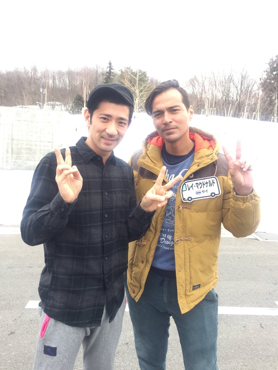 Aki_Yo_BKK's tweet photo. 広島ローカルの番組に出てくれた時のRay Mac https://t.co/SVS3wWSDmT