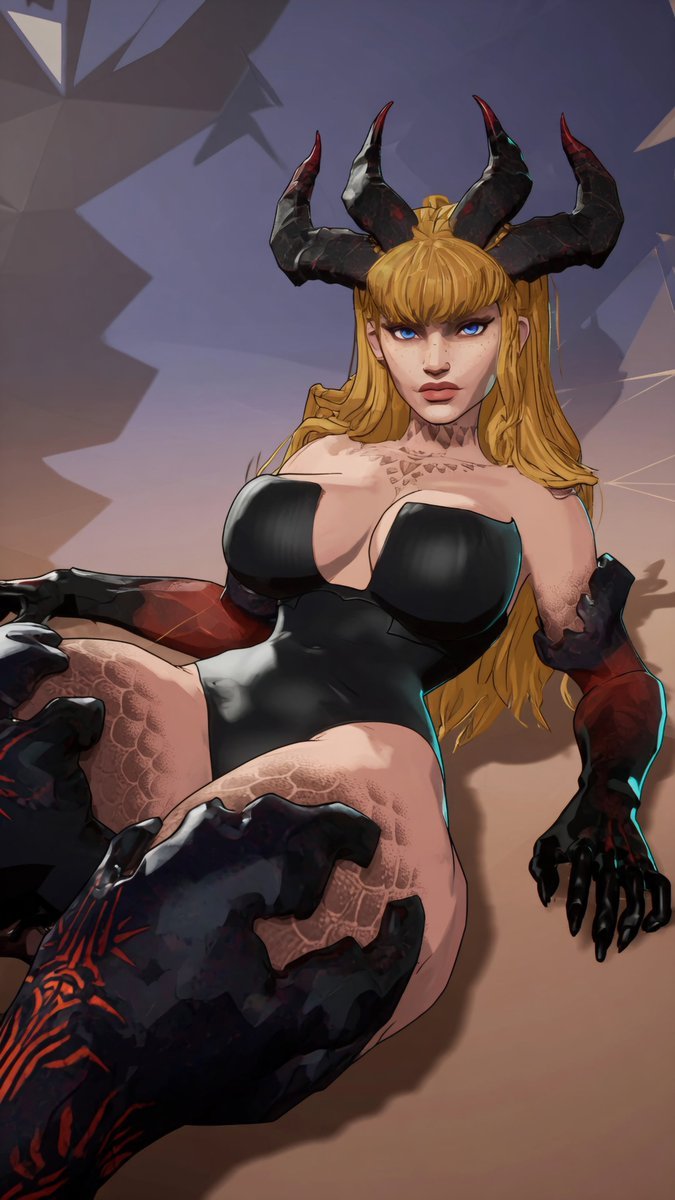 QueenLimbo1's tweet photo. Seems part of darkchikde came out. Hope you don't mind~ https://t.co/n1ypbzj68J