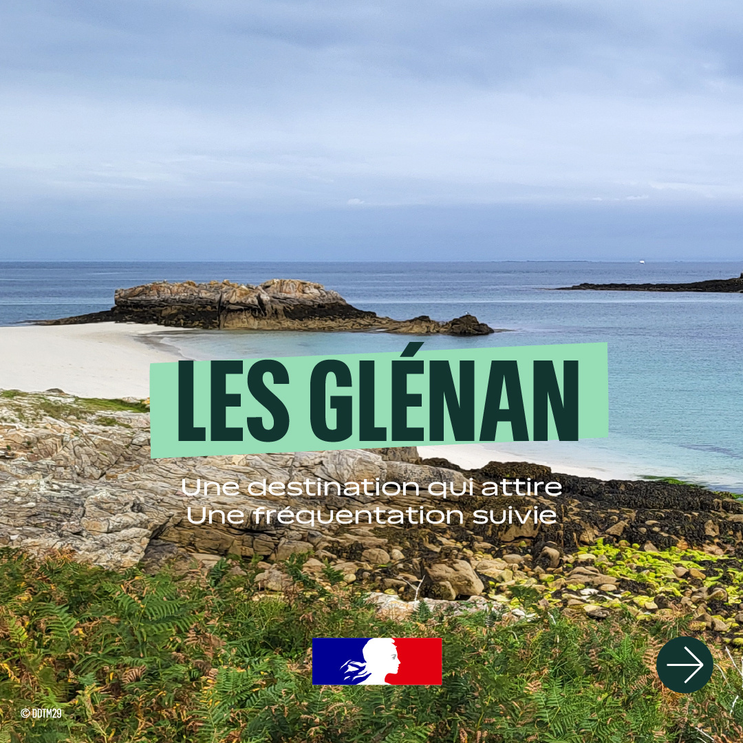 Image de Préfet du Finistère - #Glénan |🏝 Chaque année, près de 200 000 visiteurs découvrent l'archipel des Glénan, attirés par la