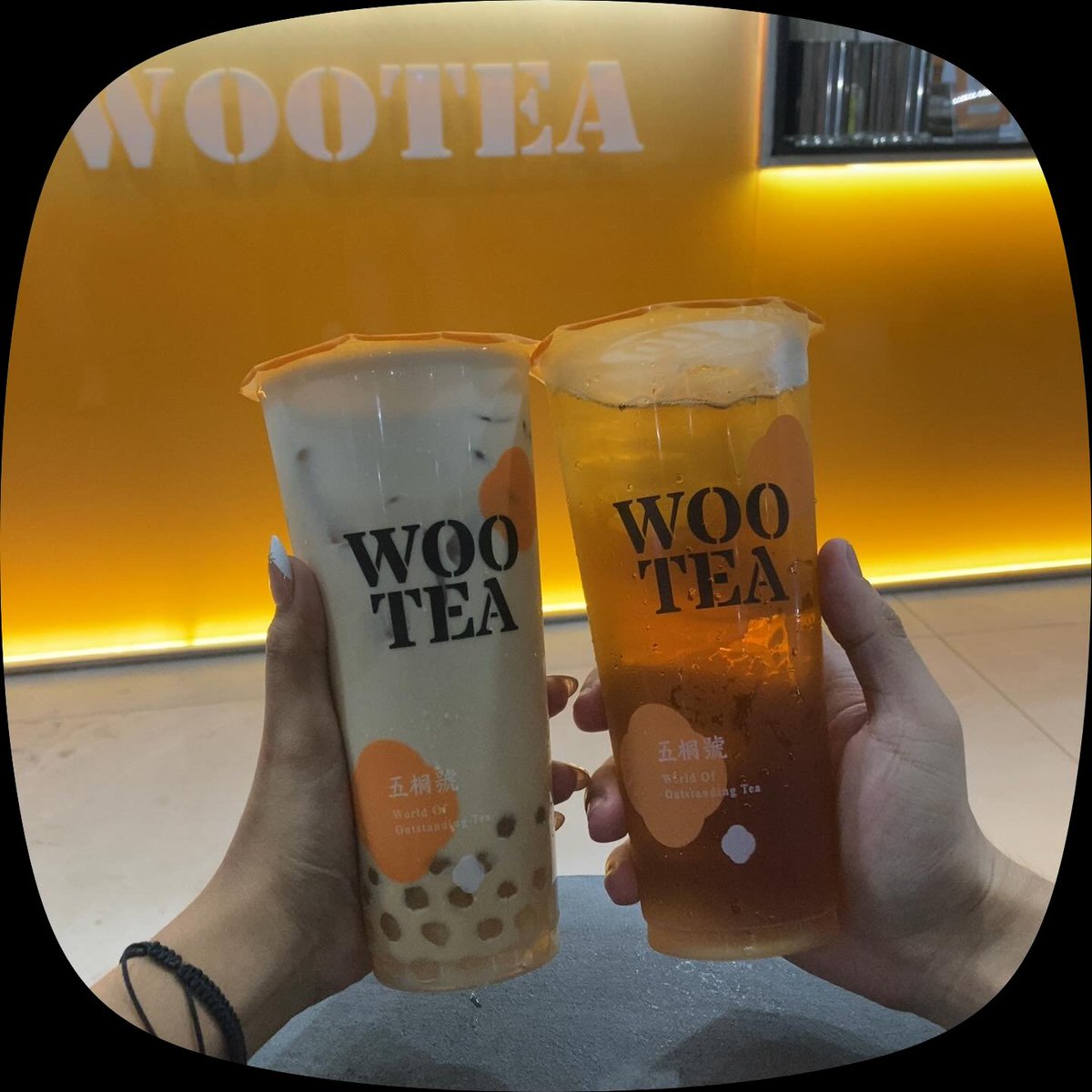 keytxnn's tweet photo. chagee na naging wootea pa 🥲 

tapos na sa cafe hunt, tea hunt naman https://t.co/8iFnTCycWC