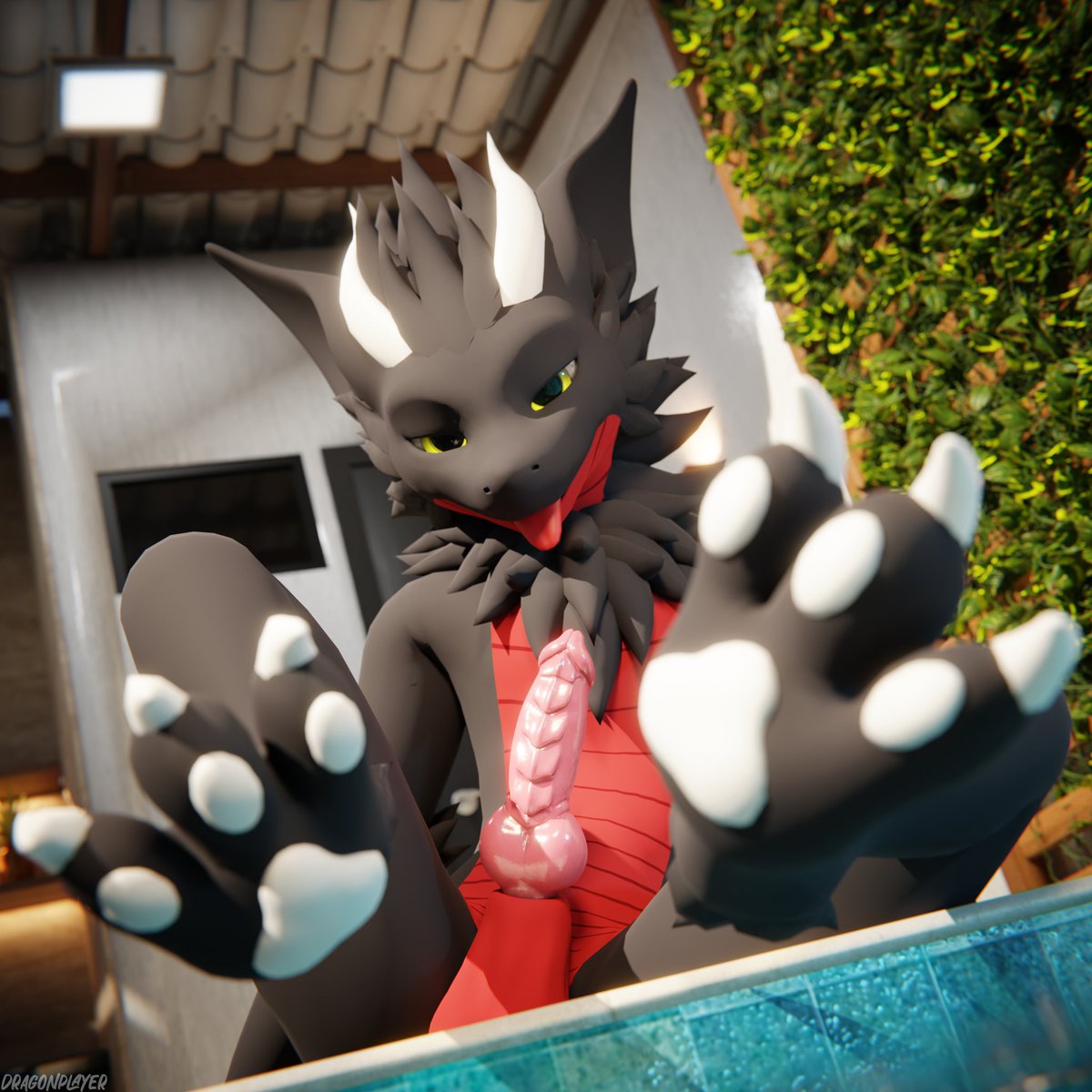 DragonPlayerAD's tweet photo. YCH renders for @BRPurpleToaster, CJNardo and @Lim_The_Nardo ❤️ https://t.co/24AvPICgQX