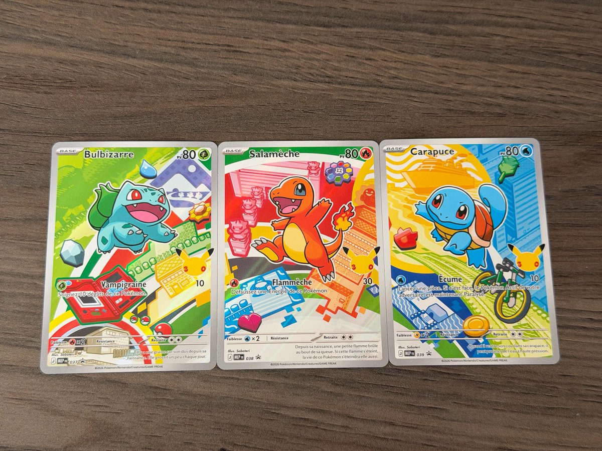 ArfPoke's tweet photo. Jour 3 

Première dérogation pour ce jour 3 on se retrouve avec cette magnifique triplette de kanto https://t.co/HEiPm9uPct
