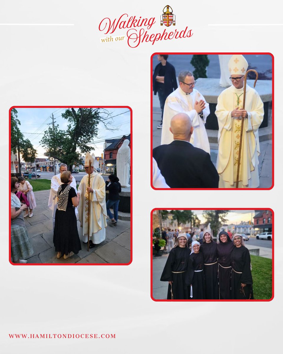 DioceseHamilton's tweet photo. Bishop Dabrowski was welcomed by a full church at St. Ann Parish in Hamilton where he celebrated Mass with Fr. Jeffery Oehring, marking the close of the parish’s annual novena to its patroness, St. Ann, on the Feast of Sts. Anne and Joachim.

#WalkingWithOurShepherds https://t.co/HbWhnFN4Bb