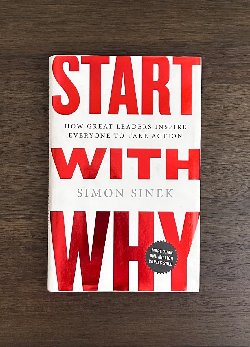 ThePreserverofU's tweet photo. 7 BOOKS TO BECOME A GOOD LEADER: 

1) Start with Why By Simon Sinek https://t.co/KOrANp1hAv