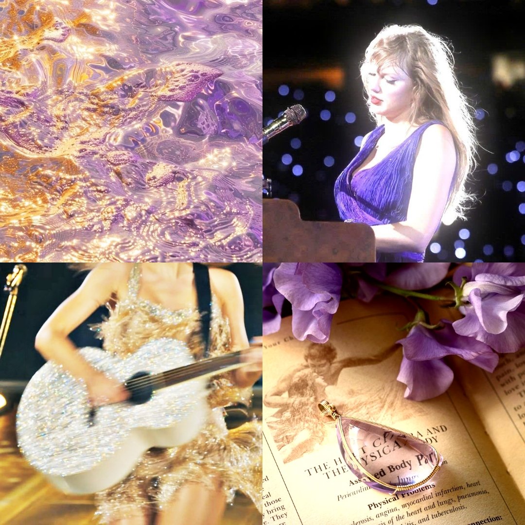 Vianaloveslove's tweet photo. I think TS13 is lilac and golden https://t.co/WJpU3xHTeR
